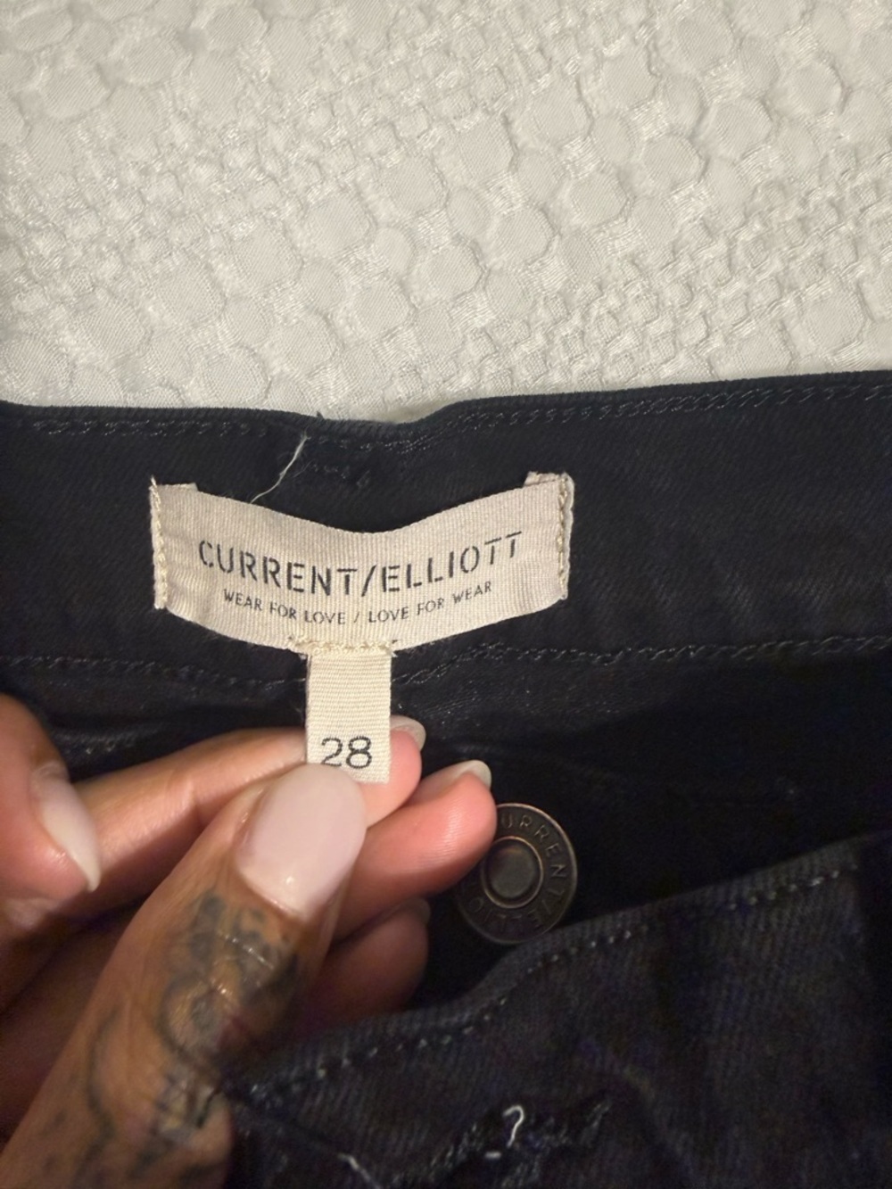 Classic Black Straight-Leg Pants - Picture 11 of 11